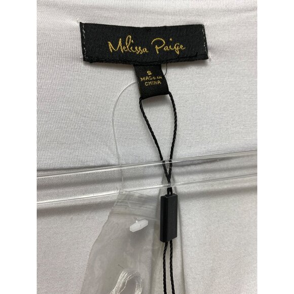 White Long-Sleeve V-Neck Top Coastal Cowgirl‎ Boho Small casual hippie classic - Picture 3 of 5